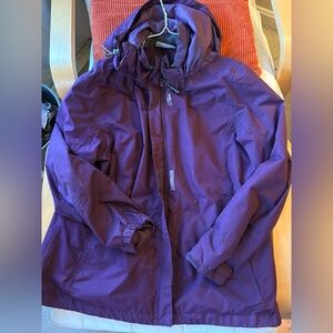 Purple Peter Storm Rain Jacket, Size L